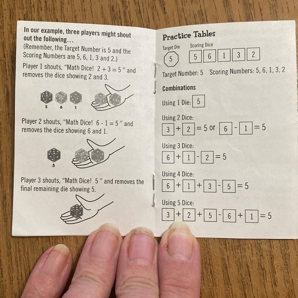 Think Fun Math Dice, Jr Game - Picture 9 of 12